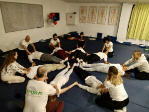 Shiatsu group session